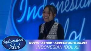 Novia - Astrid - Agustin Auto Lolos! - Indonesian Idol XII