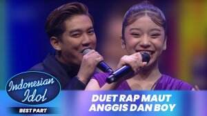 Duet Rap Maut Anggis Dan Boy - Indonesian Idol XII