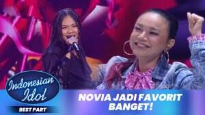 Novia Jadi Favorit Banget! - Indonesian Idol XII