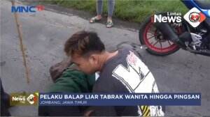 Balap Liar Tabrak Wanita