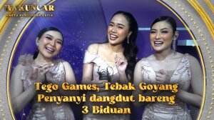 Tego Games, Tebak Goyang Penyanyi dangdut bareng 3 Biduan