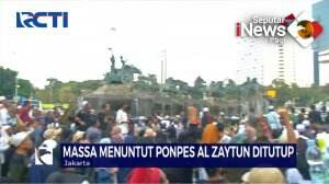 Unjuk Rasa Protes Ponpes Al Zaytun
