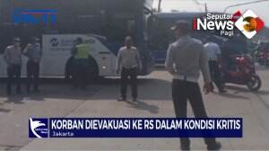 Pejalan Kaki Tertabrak Transjakarta