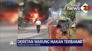 Enam Warung Makan Terbakar