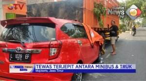 Tabrak Truk, Pengemudi Mobil Tewas