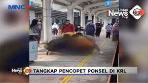 Tangkap Pencopet Ponsel di Stasiun Kebayoran Lama