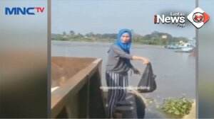 Jasad Bayi Di Sungai Dalam Plastik Kresek