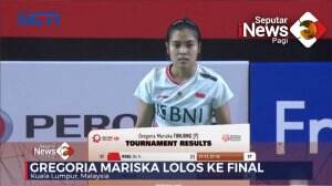 Gregoria Mariska Lolos Ke Final