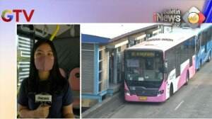 Bus Pink Transjakarta Khusus Wanita