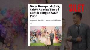 11 Tahun Pacaran, Gritte Agatha Akhirnya Menikah