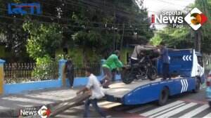 Moge Tabrak Penjual Tisu Yang Seorang Wanita Lansia
