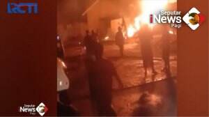 Kebakaran Tempat Penimbun BBM Di Cilegon, Banten