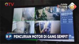 Pencurian Motor di Gang Sempit