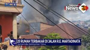 20 Rumah Hangus Terbakar