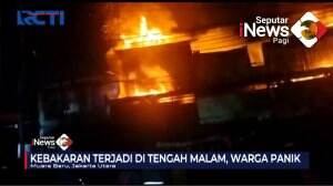 Kebakaran Ruko Sembako Dua Lantai