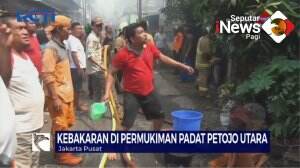 Kebakaran Di Petojo Utara