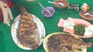 Ikan Mricoan Bakar Bumbu Merah