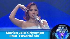 Marion Jola X Nyoman Paul "Favorite Sin" - Indonesian Esport Awards 2023