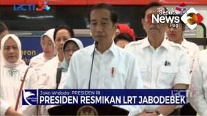 Presiden Resmikan LRT Jabodebek