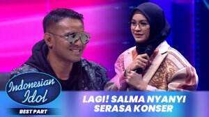 Lagi! Salma Nyanyi Serasa Konser - Indonesian Idol XII