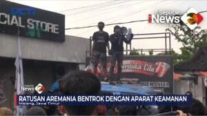 Demo Aremania Ricuh