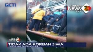 JPO Di Pelabuhan Ambruk
