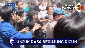 Unjuk Rasa Mahasiswa, Tuntut Perbaikan Jalan