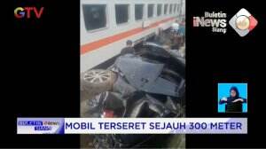 Mobil Tertabrak Kereta
