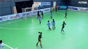 Minimatch Liga Futsal Nusantara 2023 Juku Eja Angels Vs MS Putri Bersatu
