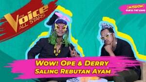 Wow! Ope & Derry Saling Rebutan Ayam