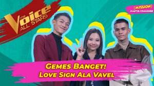 Gemes Banget! Love Sign Ala Vavel