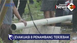 8 Penambang Terjebak di Sumur