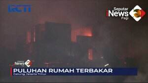 Kebakaran Menghanguskan Puluhan Rumah