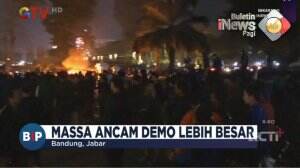 Unjuk Rasa Mahasiswa Ricuh