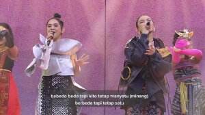 Eka Gustiwana X Mahalini X Ziva Magnolya "Berbeda Tapi Satu" - TikTok For You Stage 2022