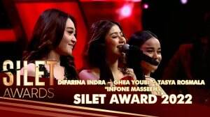 Difarina Indra - Ghea Youbi - Tasya Rosmala "Infone Masseeh" - Silet Awards 2022