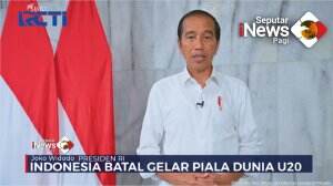Jokowi Kecewa Indonesia Gagal Jadi Tuan Rumah U20