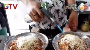 Bakso Pizza Mozarella