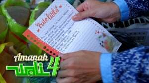 Cie Bu Ani Dapat Surat Cinta - Amanah Wali 4 Eps. 187