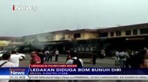 Ini Detik-detik Ledakan di Polrestabes Medan, Diduga Bom Bunuh Diri