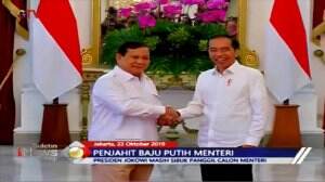 Penjahit Kemeja Putih Menteri Jokowi Jilid II Belum Tentukan Harga