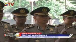 Sertijab Karopenmas, Dedi Prasetyo Diganti Argo Yuwono