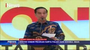 Jokowi dan Surya Paloh Saling Sindir Perihal Pelukan Politik
