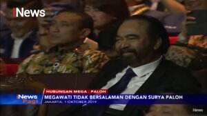 Polemik Tidak Bersalaman Surya Paloh dan Megawati, Ternyata Tidak Sengaja