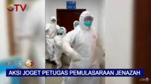 Aksi Joget TikTok Petugas Pemulasaran Jenazah Korona Agar Tak Stress