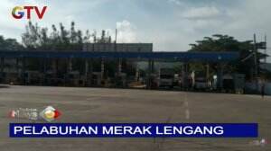 Berlakunya Larangan Mudik, Pelabuhan Bekauheni Tampak Lengang
