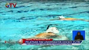 Tim Underwater Hockey Putri Mantapkan Strategi