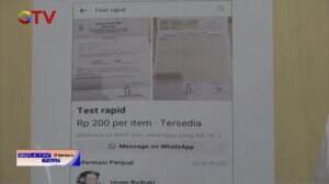 Mahasiswa Diringkus Karena Melakukan Pemalsuan Hasil Test Antigen