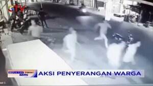 Gangster Bersenjata Tajam Serang Warga di Tangerang