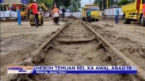 Heboh Temuan Rel Kereta Api Berusia 117 Tahun